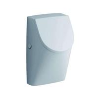 Urinal Renova Nr. 1 Plan, mit Deckel Scharniere: Metall Keratect weiß, 235120600