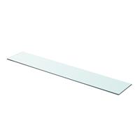 vidaxl Regalboden Glas Transparent 90x15cm 2 Stk. - 