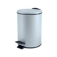 Spirella Pedaalemmer Cannes - ijsblauw - 5 liter etaal 20 x H27 cm oft-close - toilet/badkamer - Pedaalemmers