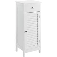 [en.casa] Badezimmerschrank Badschrank Standschrank Schrank Kommode 87x30x30cm