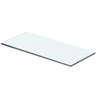 vidaXL Schappen 2 st 40x12 cm glas transparant