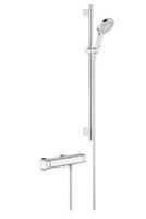 grohe Grohtherm 2000 Thermostat Brausebatterie mit Brausegarnitur - 34482001