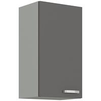küchenpreisbombe Küchen Hängeschrank 40 Grey Hochglanz Grau Küchenzeile Küchenblock Küche Vario - KÜCHEN PREISBOMBE