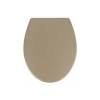 wenko Premium WC-Sitz Samos Taupe Toilettendeckel Toilettensitz WC Brille WC Deckel