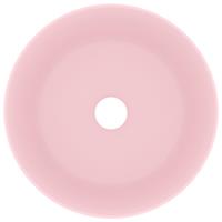 vidaXL Wastafel rond 40x15 cm keramiek matroze