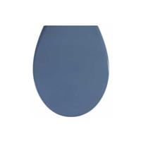 wenko Premium WC-Sitz Samos Slate Blue Klodeckel Toilettenbrille Toilette WC Deckel