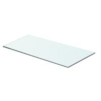 vidaxl Regalboden Glas Transparent 60x25cm 2 Stk. - 