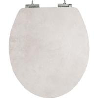 primaster WC-Sitz Betonoptik MDF, mit Absenkautomatik