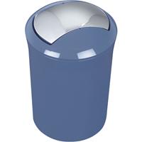 spirella Design Kosmetikeimer 10.19858 'Sydney' mit Schwingdeckel 5 Liter (ØxH): 19 x 30 cm Blau