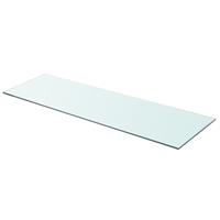 vidaxl Regalboden Glas Transparent 90x30cm 2 Stk. - 