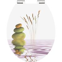 eisl Holzkern WC-Sitz ASIA, mit Absenkautomatik , 80521