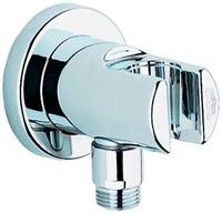 grohe Relexa Wandanschlussbogen, DN 15 mit Brausehalter, eigensicher gegen Rückfließen - 28679000 - 