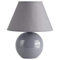 Brilliant Grijs tafellampje Primo 61047/63
