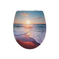 wenko WC-Sitz Sonnenuntergang Easy Close Durop