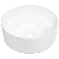 vidaxl Waschbecken 36 x 14 cm Keramik Weiß - 