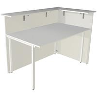 kerkmann Ecktheke Atlantis | HxBxT 108 x 150 x 92 cm | Glas - 