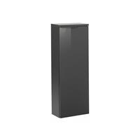 fackelmann LUNA Midischrank slim 31 cm breit, Schwarz/Anthrazit-'87213' - 