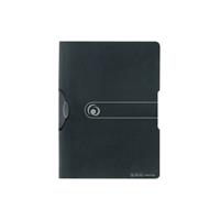 herlitz Klemmmappe easy orga to go 11217189 DIN A4 30Bl. PP schwarz