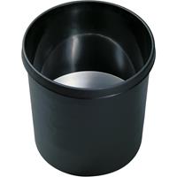 helit Sicherheitspapierkorb - Volumen 12 l, VE 5 Stk, mit Alu-Einsatz