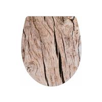 wenko WC-Sitz Hochglanz Acryl Bois Toilettendeckel Toilettensitz WC Brille WC Deckel