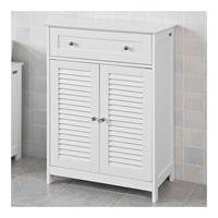 sobuy Badkommode,Badschrank,Sideboard,Flurschrank,FRG238-W - 