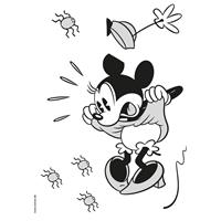 Komar Wandfolie Wandtattoo - Minnie Scream - Größe 50 x 70 cm (11-delig)
