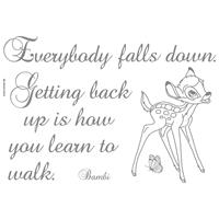 Klebefieber Wandtattoo Kinderzimmer Disney - Bambi: Getting back up