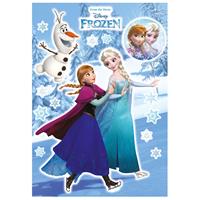 Komar Wandfolie Anna en Elsa zelfklevend, restloos afneembaar (set, 15 stuks)