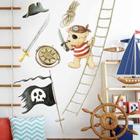 Klebefieber Wandtattoo Kinderzimmer Steinbeck - Pitzelpatz als Pirat