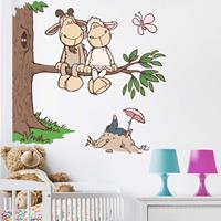 Klebefieber Wandtattoo Kinderzimmer NICI - Jolly Elsa & Gustav