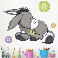 Klebefieber Wandtattoo Kinderzimmer NICI - Neugieriger Esel