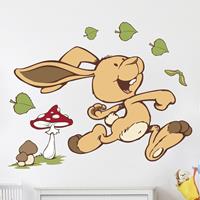 Klebefieber Wandtattoo Kinderzimmer NICI - Forest Friends Ralf Rabbit