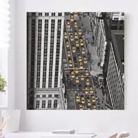 Leinwandbild Architektur & Skyline Taxiverkehr in Manhattan
