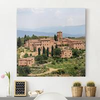 Klebefieber Leinwandbild Architektur & Skyline Charming Tuscany