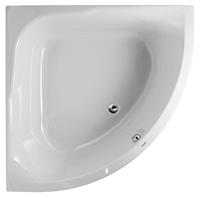 Eckbadewanne 120x120, 145l