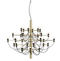 Flos 2097|30 by Gino Sarfatti kroonluchter Ø88 opaal messing