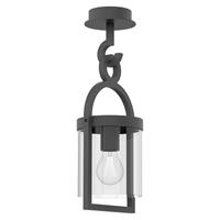 Mantra Buiten hanglamp Maya, donkergrijs, IP65, 44,5 cm
