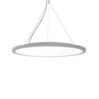 Glamox Hanglamp C95-P Circle grijs DALI-dim, 4.000K, 39W
