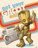 Guardians of the Galaxy Vol 2 Get Your Groot On Poster 40x50cm