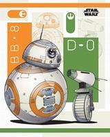 Star Wars The Rise of Skywalker BB-8 and D-0 Poster 40x50cm