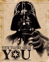Star Wars Classic Your Empire Needs You Poster 40x50cm