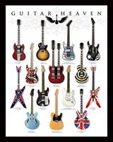 Pyramid Guitar Heaven Poster 40x50cm