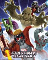 Guardians Of The Galaxy Burst Poster 40x50cm