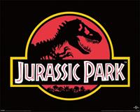 Jurassic Park Classic Logo Poster 50x40cm