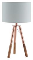 Artistiq Living Artistiq Tafellamp 'Chad', 55cm, kleur Wit