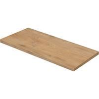 Aquazuro wastafelblad Napoli 120cm natuur eik