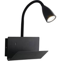 eco-light Wandleuchte GU10 LED Schwarz