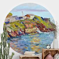 Klebefieber Runde Tapete selbstklebend Wassily Kandinsky - Bucht Rapallo