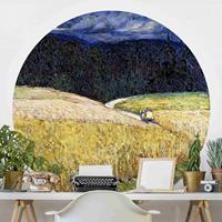 Klebefieber Runde Tapete selbstklebend Wald Wassily Kandinsky - Gewitterstimmung