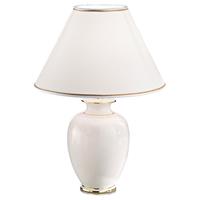AUSTROLUX BY KOLARZ Tafellamp Giardino Avorio in wit-goud, Ø 40 cm